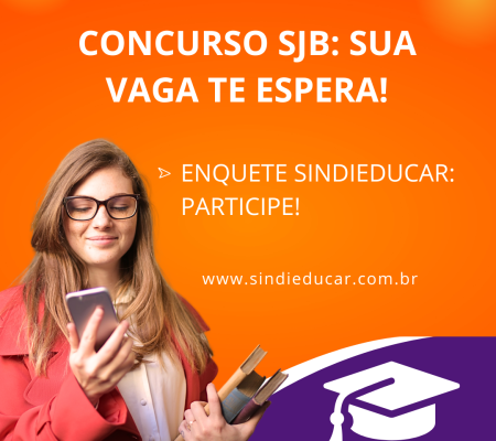 Post para Instagram Curso de Pós-Graduação Laranja e Roxo