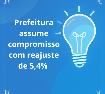 Prefeitura assume compromisso com reajuste de 5,4% (2)